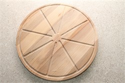 Доска раздел. 350*20 кругл., выбор,масло с сегмент 20075718