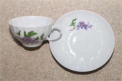 Пара чайн 275мл ф Бел лебедь Сирень  эконом 20066571