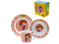 Набор посуды 3пр. Лиза Барбоскины ф Идиллия (м360) 20100056