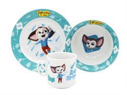 Набор посуды 3пр. Малыш Барбоскиныф Идиллия (м360) 20100054