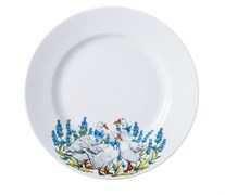 Тарелка 200 мел Гладкий край Гуси 20104297