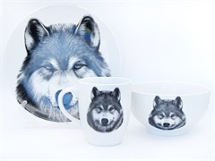 Набор д/завтрака 3 пред Волк 20104437