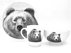 Набор д/завтрака 3 пред Медведь 20104439