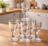 Набор рюмок 10мл Мензурка гладкая 6шт 20104570