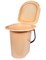 Ведро-туалет 18л бежевый 20059211