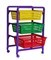 Этажерка д/игрушек 3полк выдвиж на кол 450*311*662 20057275