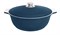Кастрюля-жаровня 4л мет/кр ДП синий 20081925