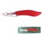 Нож кухон. овощной 7,5 см с антиналип покр Красный 20083052