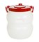 Бочка 50л белая с широким горлом 20086339