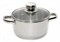 Кастрюля 3л ТРС-3  с объем.руч. стек.крыш Д 200мм 20086724