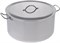 Кастрюля 40л цельнотян стенка 1мм ТРС Д450 Н279мм 20086726