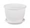 Горшок д/цветов 3л Афина белый 20094348