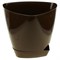 Горшок д/цветов 2л Элеганс шоколад 20097856
